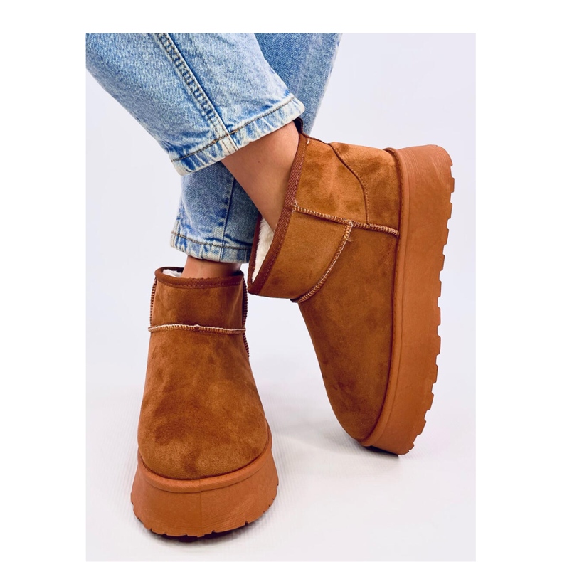 Rodmans Camel - Pantofi cu platforma scurta Inello maro 1