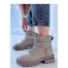Botine Hudson Abricot - Inello bej 4