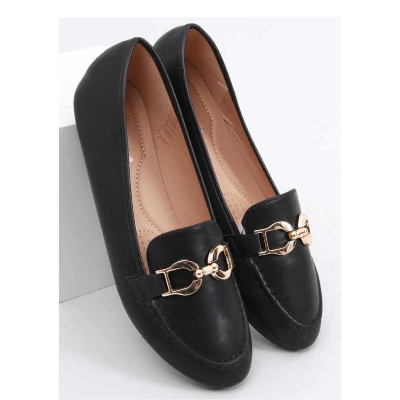 Mocasini de dama Amiya Black negru 1
