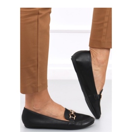 Mocasini de dama Amiya Black negru 2