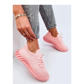 Pantofi sport cu șosete Neam Pink - Inello roz 2