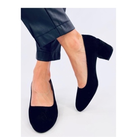 Pompe confortabile cu toc Fredette Black negru 1 Pompe confortabile cu toc Fredette Black negru 1