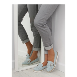 Mocasini albastri dama albastru 2