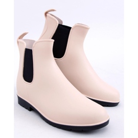 Cizme Chelsea de dama bej 1 Cizme Chelsea de dama bej 1