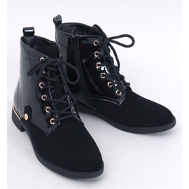 Botine negre Ninas cu siret - Inello negru 1