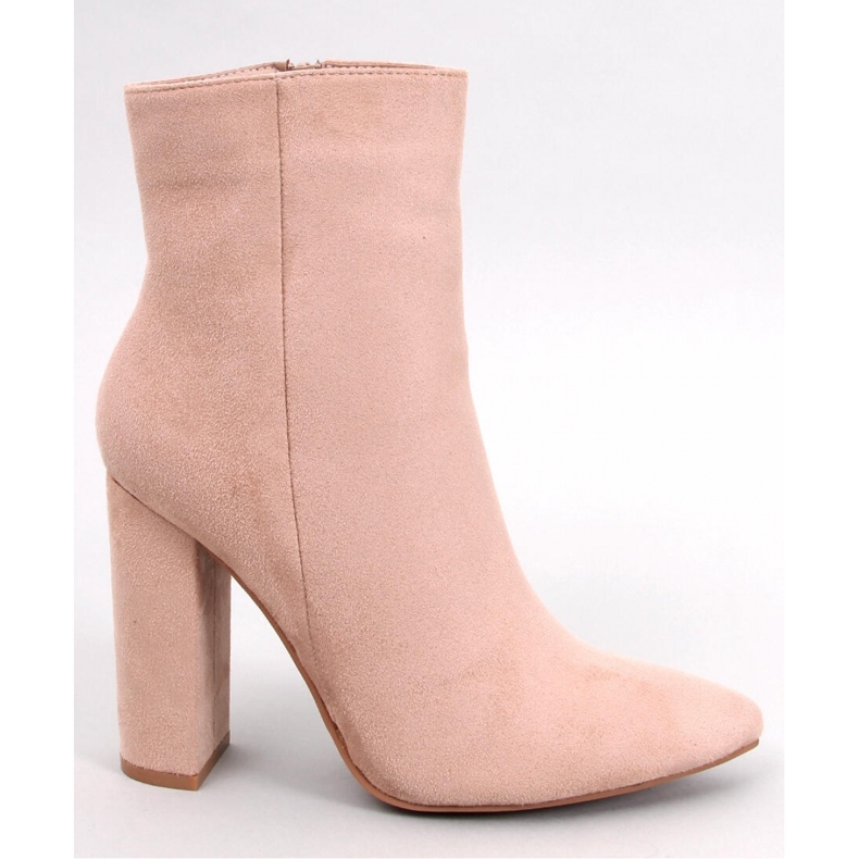 Botine Rivers Khaki cu toc înalt - Inello bej 1