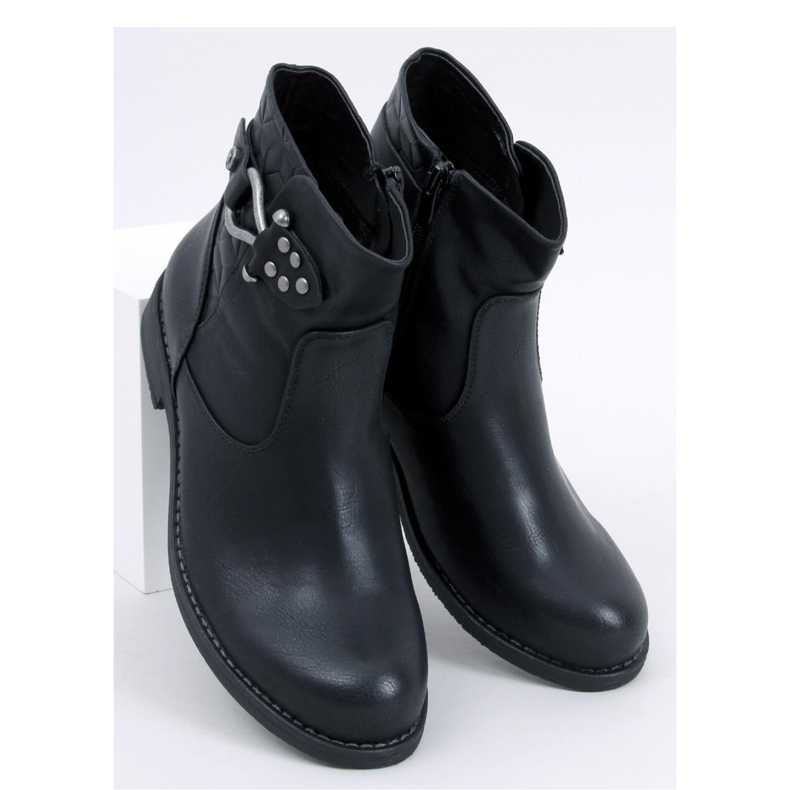 Botine de dama Dustin Black - Inello negru 1