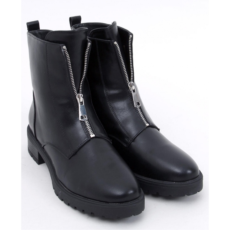 Botine dama Aslang Black - Inello negru 1