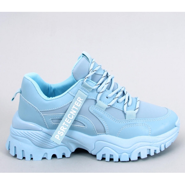 Tenisi Bains Blue wedge - Inello albastru 1