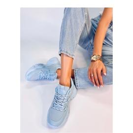 Tenisi Bains Blue wedge - Inello albastru 2