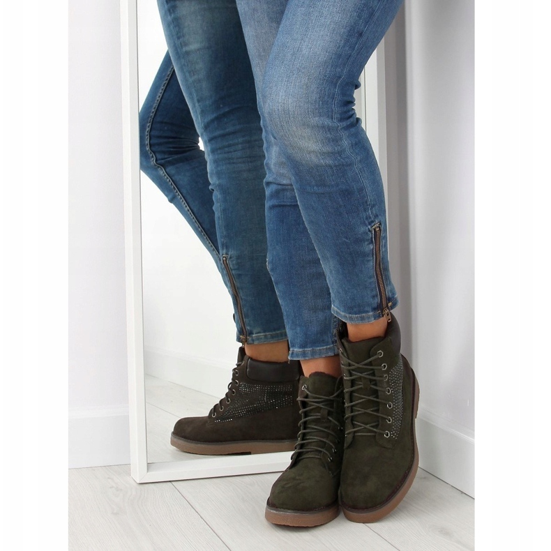 Trappers pentru femei verzi HQ896 Verde 1