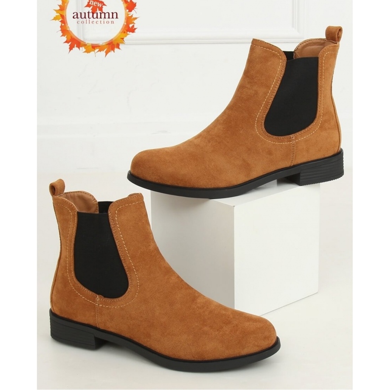 Cizme Chelsea Classic Camel de dama maro 1 Cizme Chelsea Classic Camel de dama maro 1