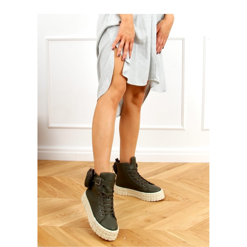 Tenisi verzi înalți RE11P Verde - Inello 2