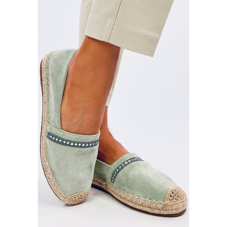 Espadrile de dama verzi verde 1