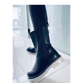 Cizme Chelsea înalte Negru 1