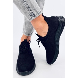 Ciorapi pantofi sport dama negru 2