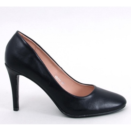 Pompe Lindy Black cu vârf rotund - Inello negru 1