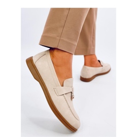 Mocasini de dama Antonisa Beige - Inello bej 2