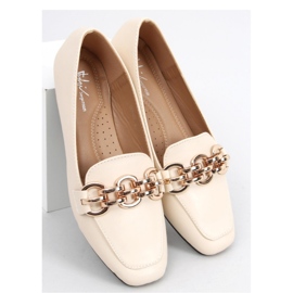 Mocasini de dama bej 1