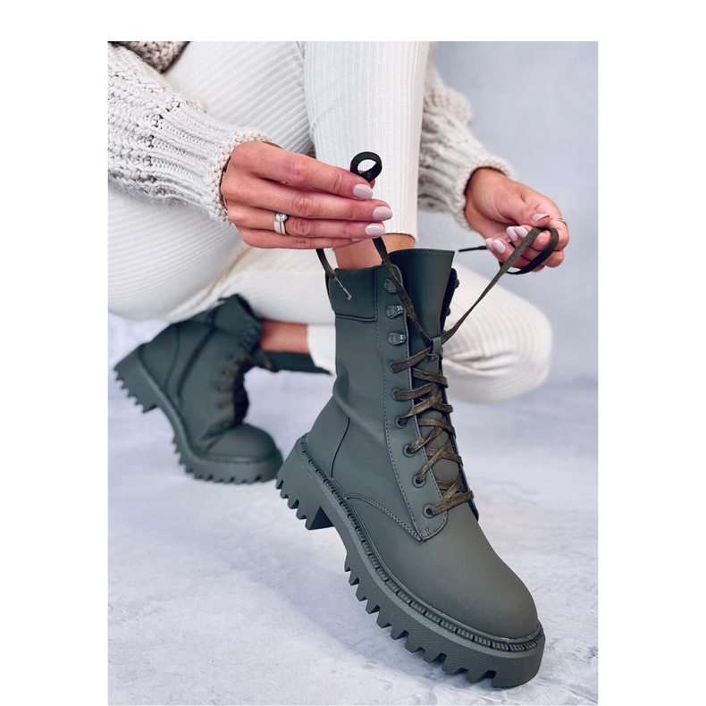 Lucrători cu șireturi Tamas Green - Inello verde 2