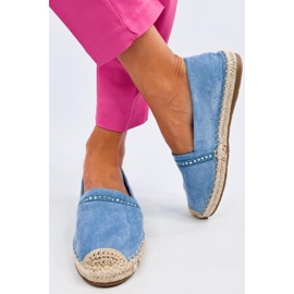 Espadrile de dama albastre albastru 2