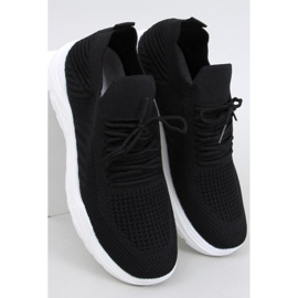 Pantofi sport cu șosete Jaussa NEGRU/ALB - Inello 1
