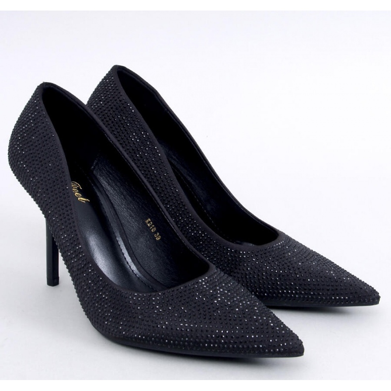 Paulis Black tocuri dama cu zirconiu cubic - Inello negru 1