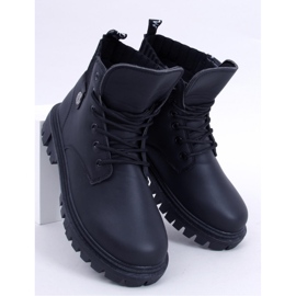 Cizme trapper dama Atomic Black - Inello negru 1