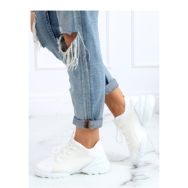 Pantofi sport de damă alb 1