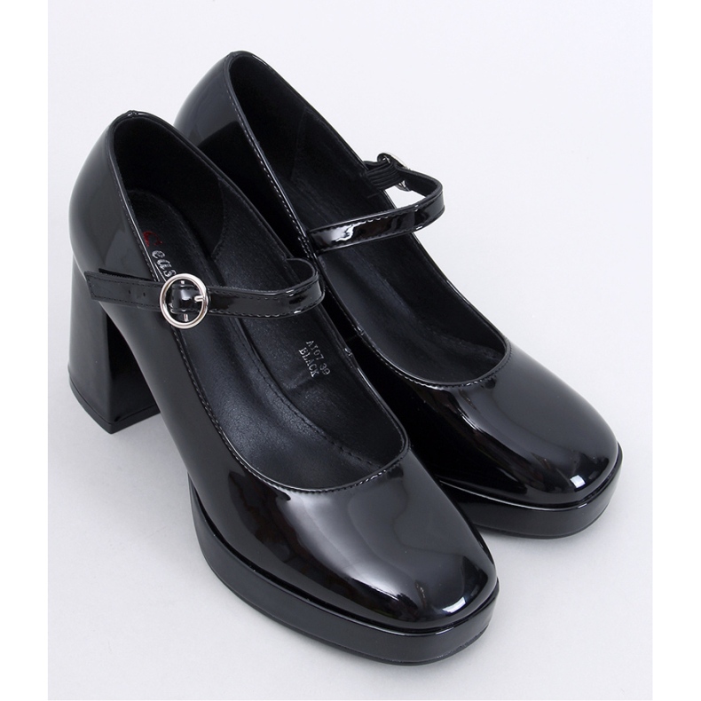 Pompe platforme Sorel Black - Inello negru 1