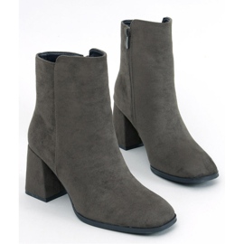 Botine netede cu toc înalt Weish DK.GREEN - Inello verde 1
