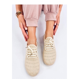 Pantofi sport cu șosete Beige Barkes - Inello bej 1