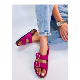 Sandale Scholki șlapi plută Byrd Fuchsia - Inello roz 2