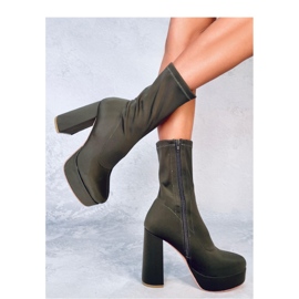 Botine cu platformă Baldacci verzi - Inello verde 1