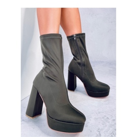 Botine cu platformă Baldacci verzi - Inello verde 3