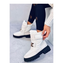 Cizme de zapada dama Gabby Beige - Inello bej 2