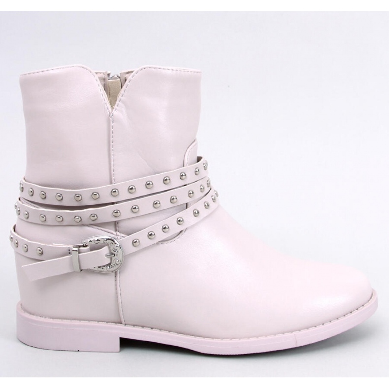 Botine cu pană Stovall Beige - Inello bej 1