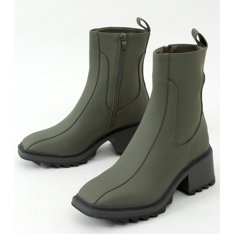 Botine de dama verzi QT33P Verde - Inello 1