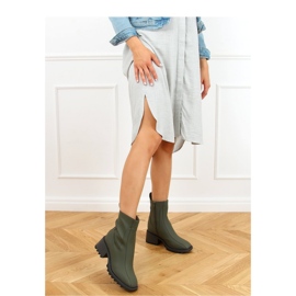 Botine de dama verzi QT33P Verde - Inello 2