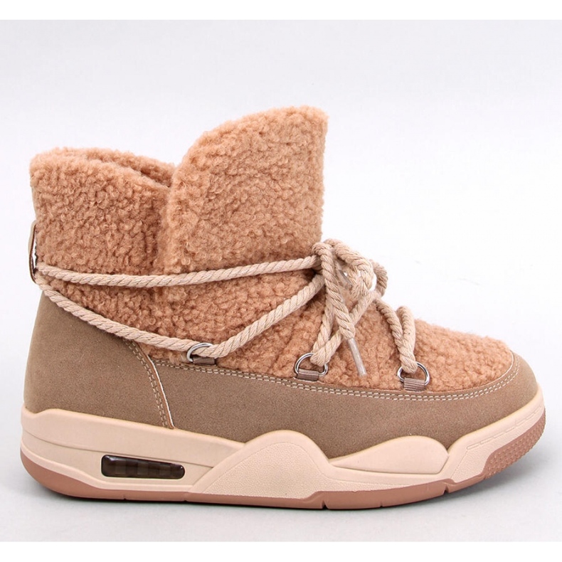 Cizme de zapada izolate Remal Khaki - Inello maro 1