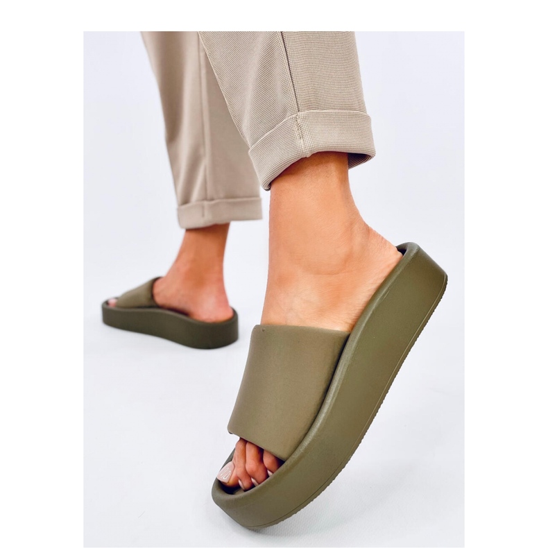 Sandale de damă Fontes Oliver moi - Inello verde 1