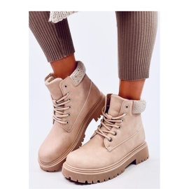 Cizme izolate dama Leode Beige - Inello bej 1