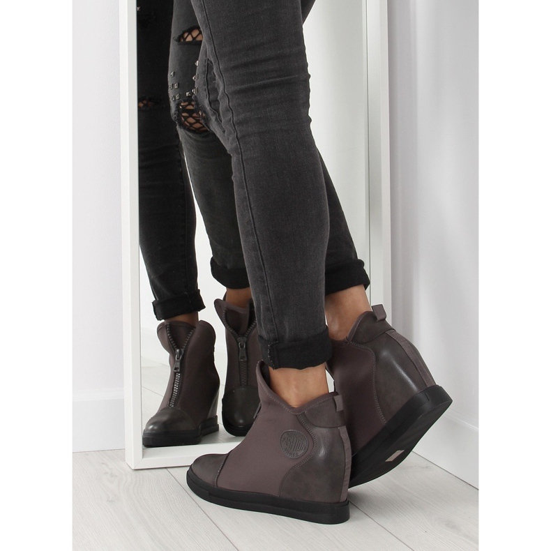 Tenisi gri Wedge 168-129 gri 2