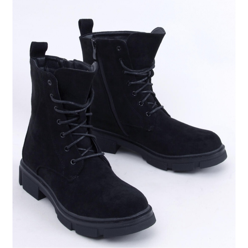 Lucrători cu șireturi Turner Black - Inello negru 1