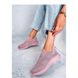 Pantofi sport cu șosete Goff Pink - Inello roz 1