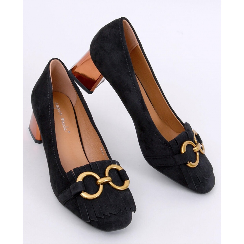 Pompe cu toc Weinn Black cupru - Inello negru 1