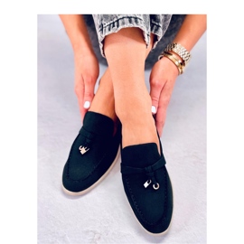 Mocasini de dama Eunice Black - Inello negru 1