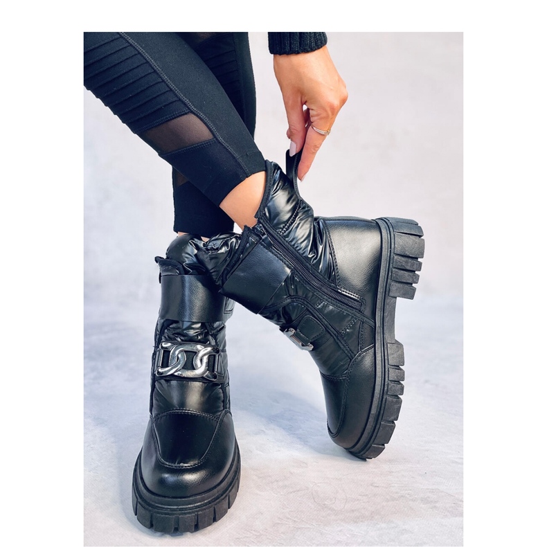 Cizme de zapada dama Gabby Black - Inello negru 2