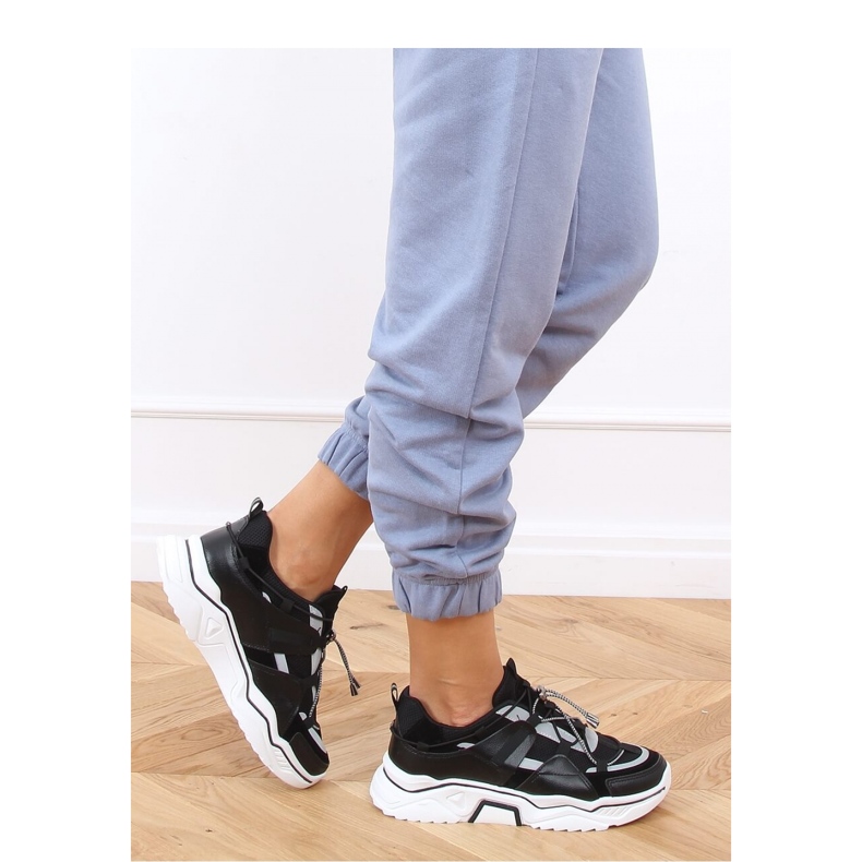 Pantofi sport negri TS-508 Black - Inello negru 2