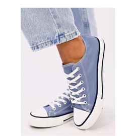 Adidasi clasici de dama Basic Jeans - Inello albastru 1